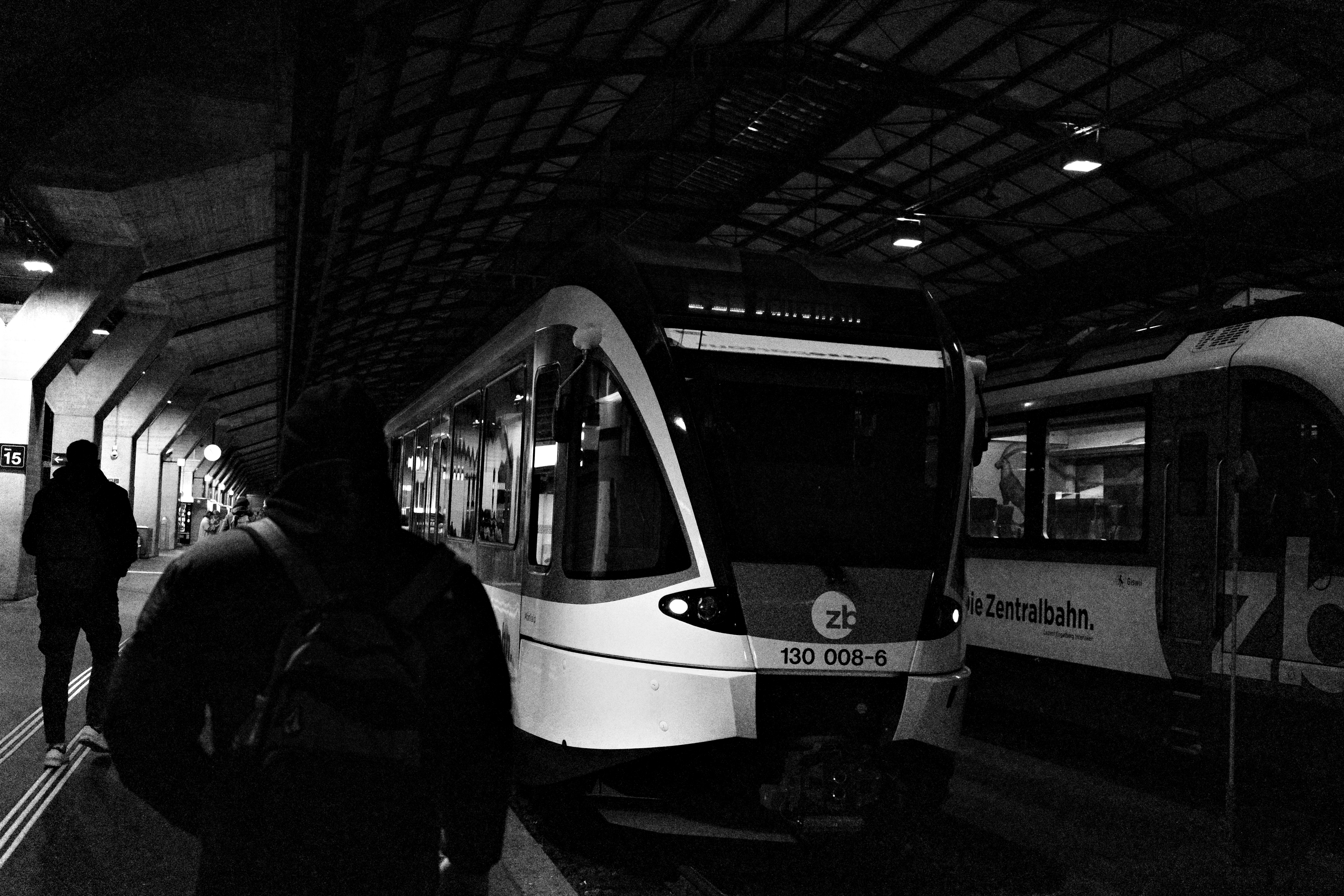 Zentralbahn platform